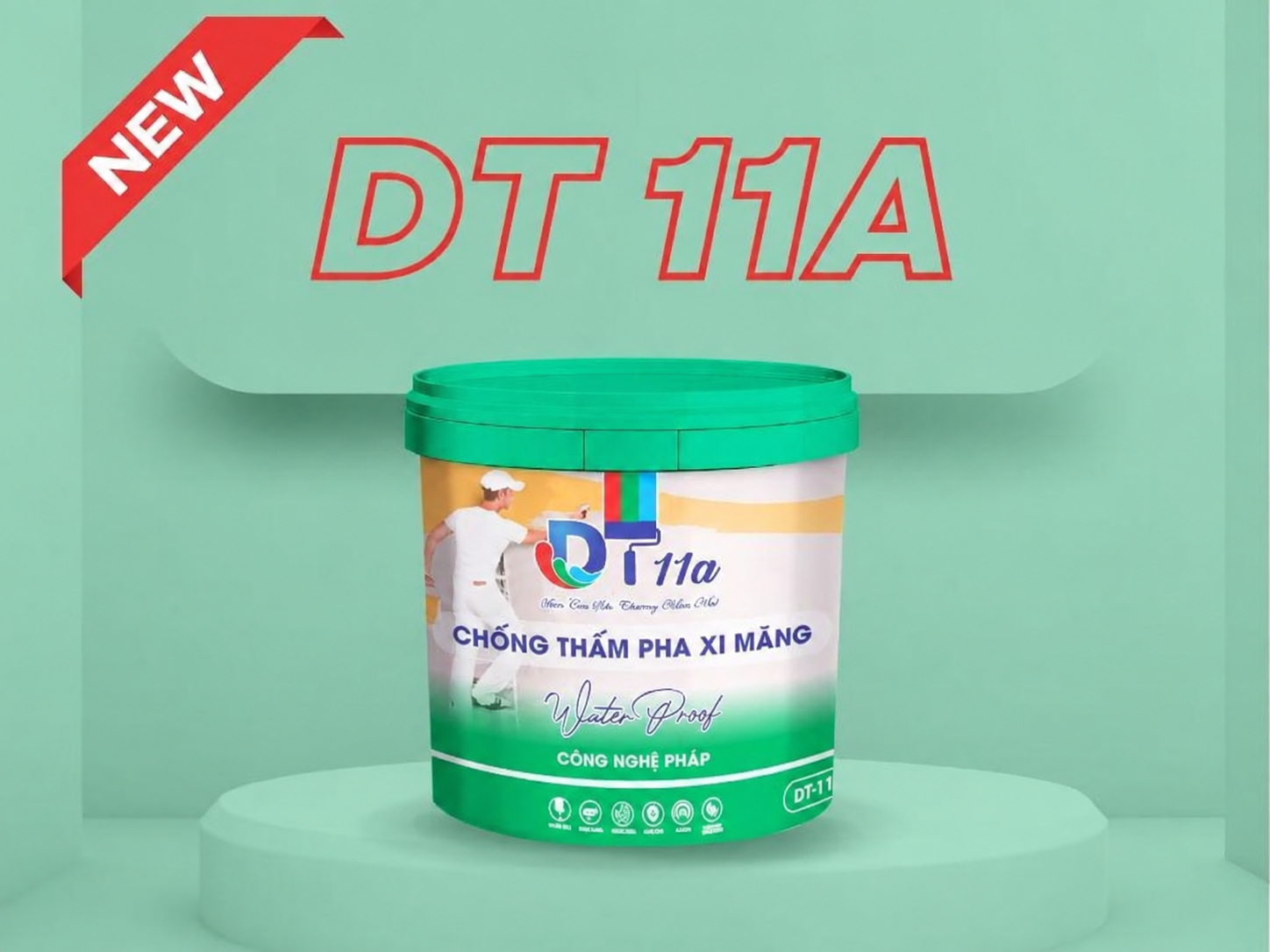 Chống thấm pha xi măng | DT 11A