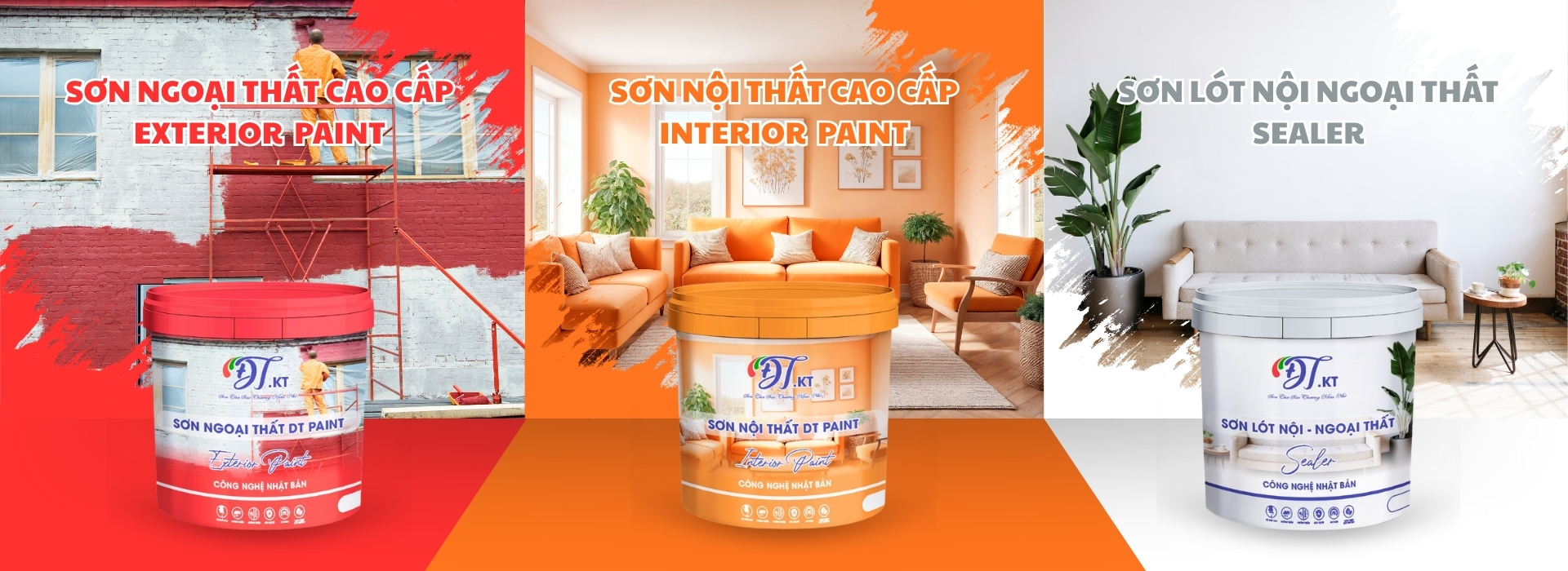 sơn nội ngoại thất Cung cấp dòng sơn cao cấp tại Quảng Ngãi